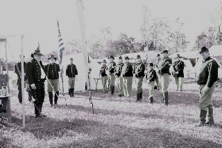 Assembled on the Flag